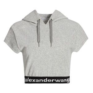 Alexander Wang t Stretch Corduroy Hooded T-Shirt